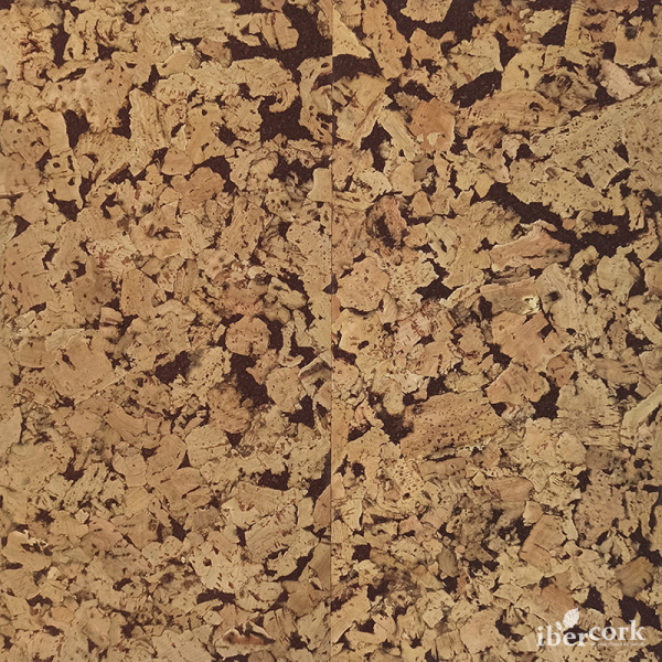 Пробковое настенное покрытие в пластинах EasyCork Кориа маррон